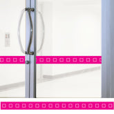 Glass door safety stickers , Door strips, Window film home or office Etched film
